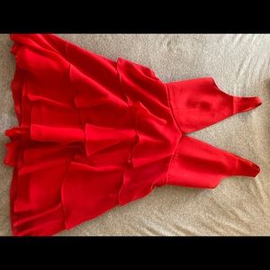 Hacienda mini red privacy dress